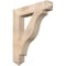 Ekena Millwork Funston Arts & Crafts Smooth Bracket, Douglas Fir, 5 1/2"W x 32"D x 38"H BKT06X32X38FST03SDF - alternate 1